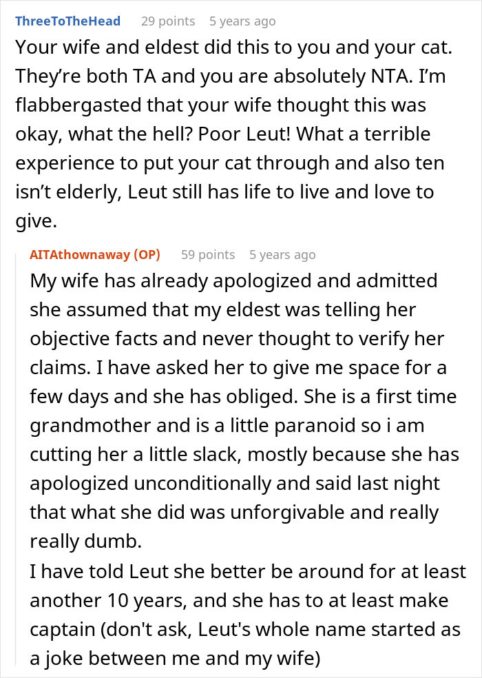 Pregnant Daughter Decides To Put Dad’s Cat In A Shelter Because Of Her Baby’s Safety, Gets Kicked Out Pregnant Daughter Decides To Put Dad’s Cat In A Shelter Because Of Her Baby’s Safety, Gets Kicked Out