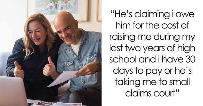 Toxic Dad Claims Daughter “Owes” Him For Raising Her, She Panics As He Sends Her A $15K Invoice