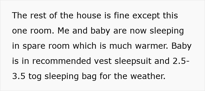 MIL Complains Couple's House Is Too Cold For Newborn, Stubborn DIL Gets Reality Check From Netizens MIL Complains Couple's House Is Too Cold For Newborn, Stubborn DIL Gets Reality Check From Netizens