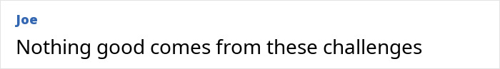 Comment by Joe discussing the dangers of binge-eating challenges involving a fitness coach’s death. Comment by Joe discussing the dangers of binge-eating challenges involving a fitness coach’s death.