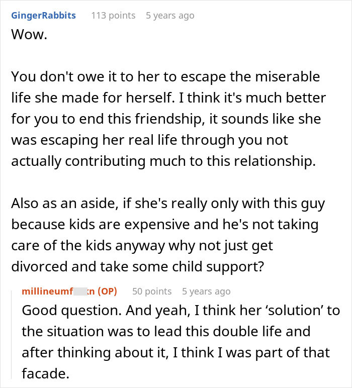 Reddit user discusses ending friendship with clingy children friend who doesn&rsquo;t understand vacation boundaries.