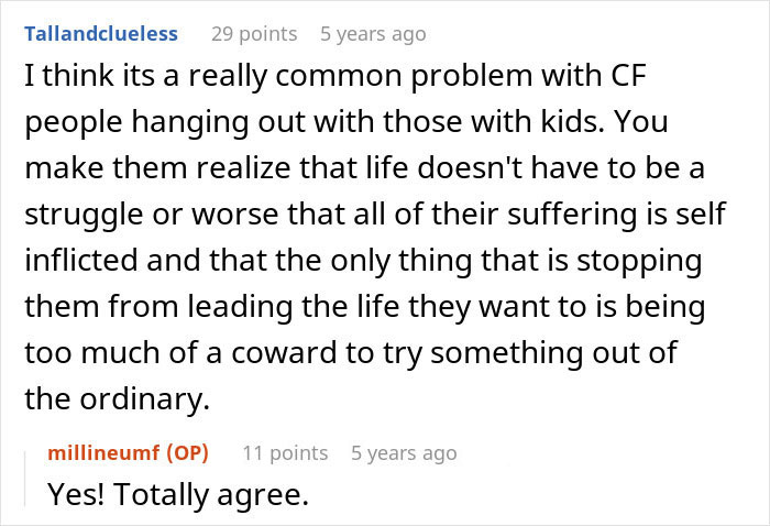 Jealous Mom Demands To Bring Kids On Girls Trip, Friend Says "Absolutely Not" Jealous Mom Demands To Bring Kids On Girls Trip, Friend Says "Absolutely Not"