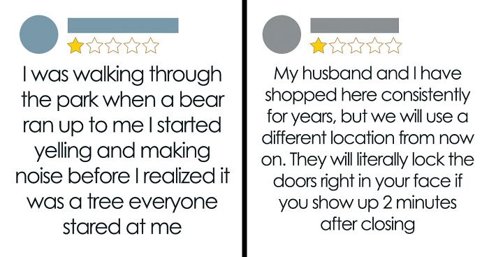 73 Times People Left Hilariously Honest 1-Star Reviews Online