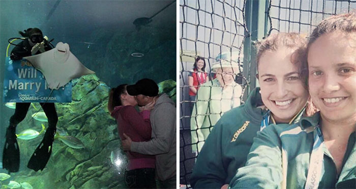 50 Photos Ruined In The Funniest Way Possible By Unexpected Cameos (New Pics)