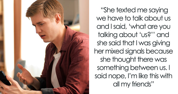 Guy Has No Clue Friend Has A Crush On Him, She Starts Crying As He Tells Her To Get Off His Lap