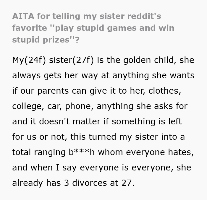 Alt text: Woman upset as parents demand she give up amazing career opportunity for spoiled golden-child sister advantage. Alt text: Woman upset as parents demand she give up amazing career opportunity for spoiled golden-child sister advantage.