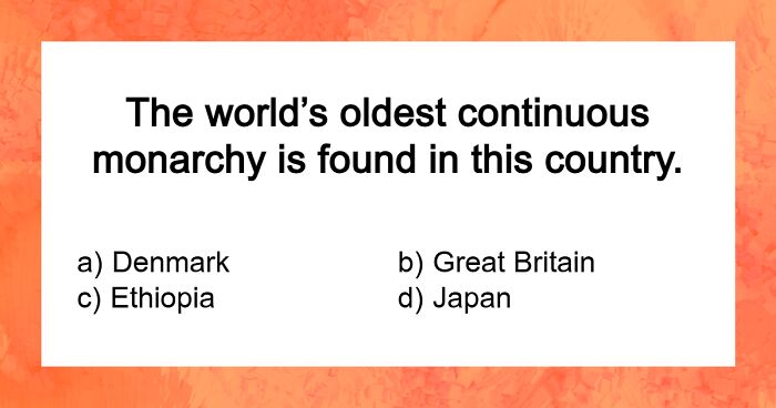 The Ultimate 30-Question World History Challenge: Identify Each Country From One Clue