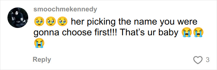 Comment with emojis expressing emotion about a mom allowing her 16-year-old daughter to change her racist name after bullying. Comment with emojis expressing emotion about a mom allowing her 16-year-old daughter to change her racist name after bullying.