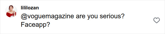 Comment on social media questioning Vogue magazine about a major Photoshop blunder related to Amal Clooney's image editing. Comment on social media questioning Vogue magazine about a major Photoshop blunder related to Amal Clooney's image editing.