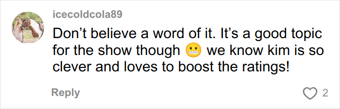 User comment on social media doubting excuses for Kim Kardashian failing the bar exam while noting her cleverness in boosting ratings. User comment on social media doubting excuses for Kim Kardashian failing the bar exam while noting her cleverness in boosting ratings.