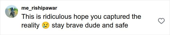 Comment on social media expressing concern and support related to disturbing solo traveling experience revealed by a woman. Comment on social media expressing concern and support related to disturbing solo traveling experience revealed by a woman.
