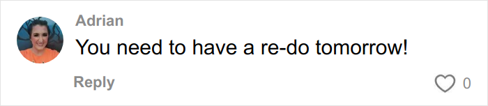 Commenter Adrian on social media urging a re-do, related to comedian surviving 27 days in NYC on $100.