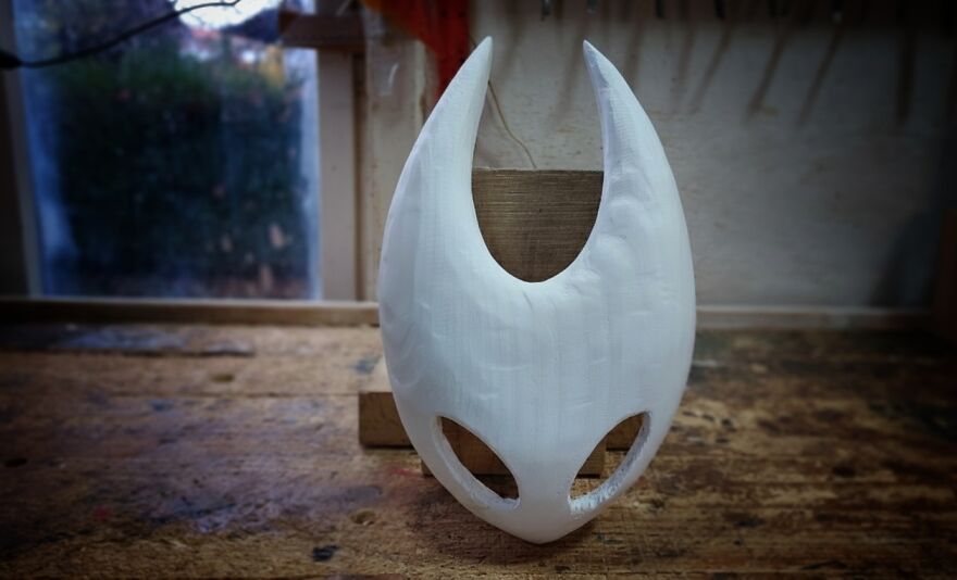 Crafting Hornet&rsquo;s Mask: A Wooden Tribute To Hollow Knight