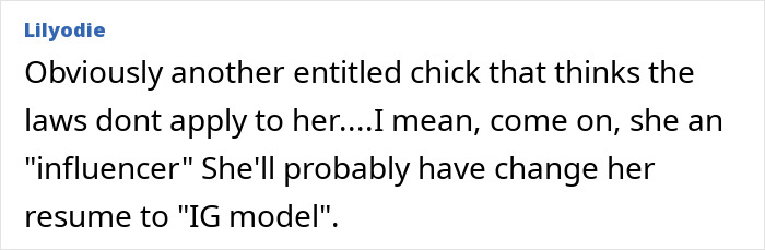 Comment criticizing influencer who snatched baby wombat on camera, highlighting entitlement and legal disregard. Comment criticizing influencer who snatched baby wombat on camera, highlighting entitlement and legal disregard.