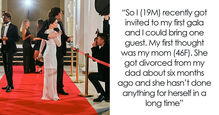 Teen Takes His Divorced Mom To Gala To Make Her Feel Special But The Evening Takes An Unexpected Turn