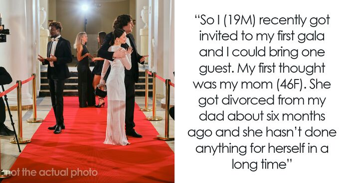 Teen Takes His Divorced Mom To Gala To Make Her Feel Special But The Evening Takes An Unexpected Turn