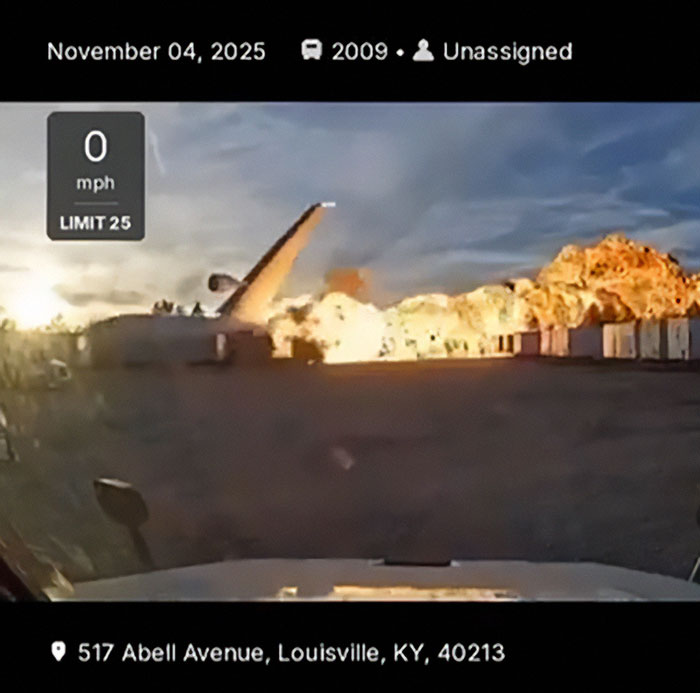 UPS plane crash captured on dashcam shows explosion and fire causing multiple casualties in a terrifying accident scene. UPS plane crash captured on dashcam shows explosion and fire causing multiple casualties in a terrifying accident scene.