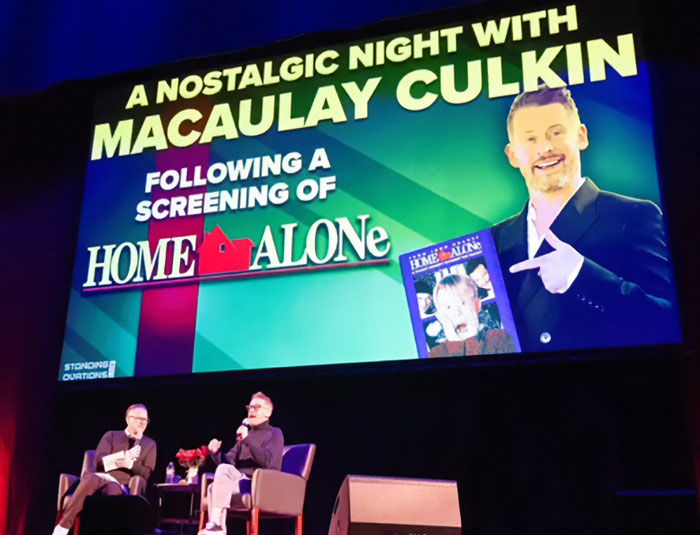 Macaulay Culkin at a nostalgic Home Alone screening event, discussing his career and legal name change. Macaulay Culkin at a nostalgic Home Alone screening event, discussing his career and legal name change.