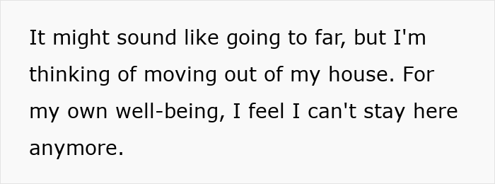 Man expresses thoughts about teen’s rude attitude and considers leaving his whole family for personal well-being.