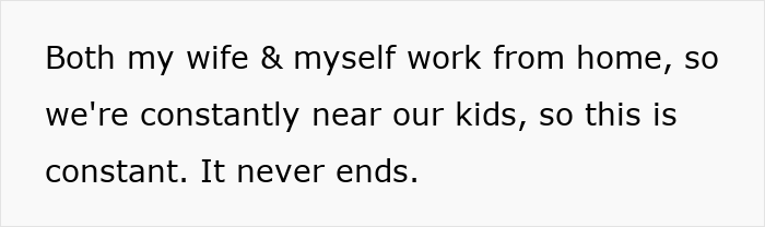 Man expresses frustration over teen’s rude attitude while working from home, considering consequences for his family dynamics.