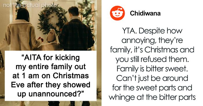 Family Tries To “Surprise” Man On Christmas By Arriving At 1 A.M., Gets Kicked Out Instead