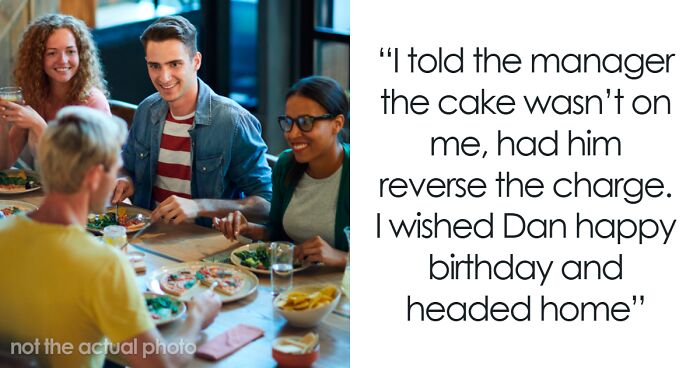 “AITA For Walking Out When My Sister-In-Law Tried To Put A $400 Surprise Cake On My Card?”