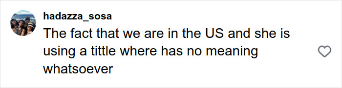 User comment on social media discussing Meghan Markle’s Harper’s Bazaar moment sparking internet reactions.