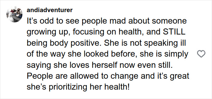 Comment highlighting the importance of health and body positivity despite changes and stretch marks on your skin. Comment highlighting the importance of health and body positivity despite changes and stretch marks on your skin.