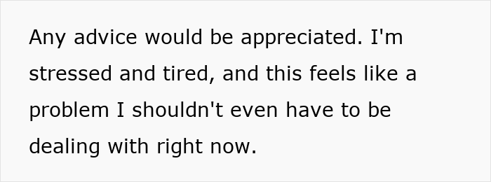 Text on white background reading any advice would be appreciated feeling stressed over secret wedding invites and family image issues. Text on white background reading any advice would be appreciated feeling stressed over secret wedding invites and family image issues.