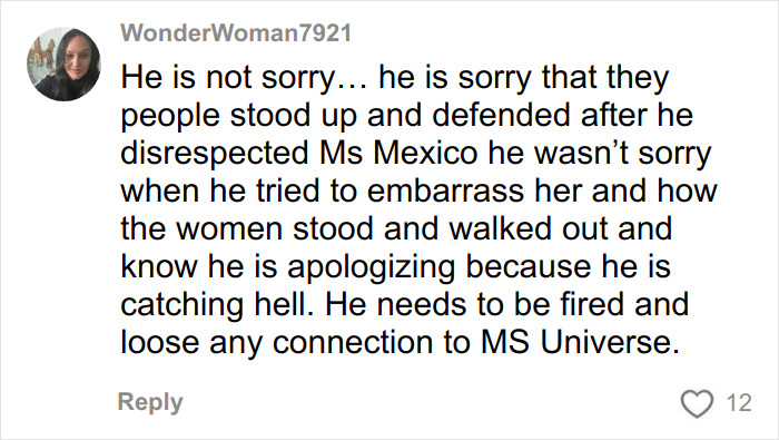 Comment on Miss Mexico defending herself at Miss Universe after VP’s controversial remark, sparking drama and calls for action. Comment on Miss Mexico defending herself at Miss Universe after VP’s controversial remark, sparking drama and calls for action.