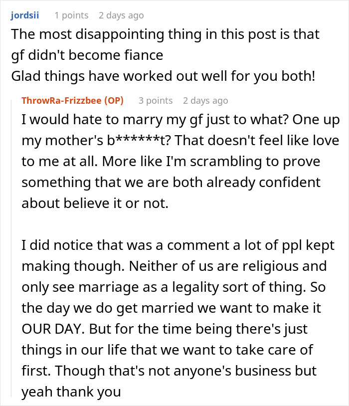 Man cuts ties with mother after she reveals true colors in texts to his girlfriend, showing family conflict and betrayal online.