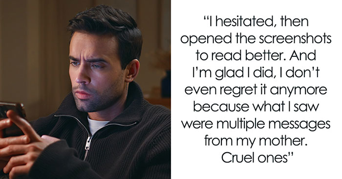 Man Sees Red After Accidentally Reading The Texts His Mother Has Been Sending To His Girlfriend