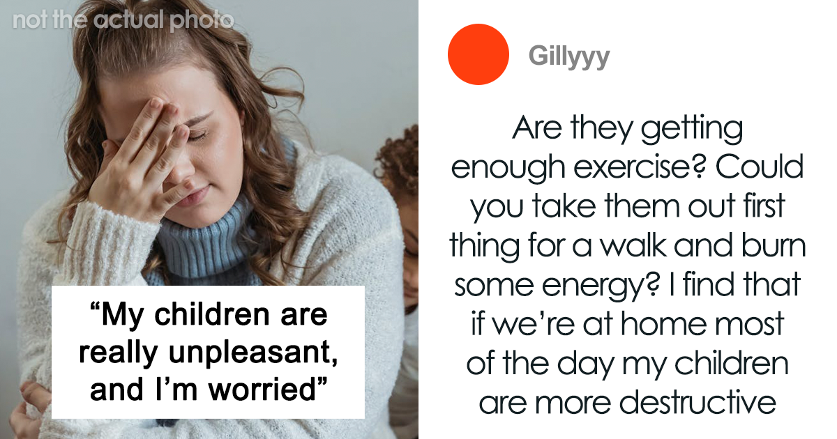 Mom Doesn’t Like How Her Kids Act, Wonders What To Do: “Started To Spit”