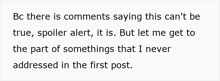 Text excerpt from a woman explaining her heart shattering after discovering what her sister-in-law thinks about her on Thanksgiving.