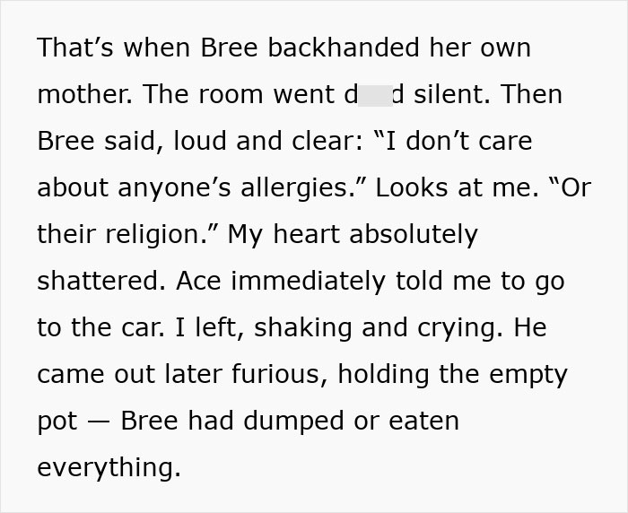 Alt text: Woman’s heart absolutely shattered after finding out what sister-in-law thinks about her on Thanksgiving.