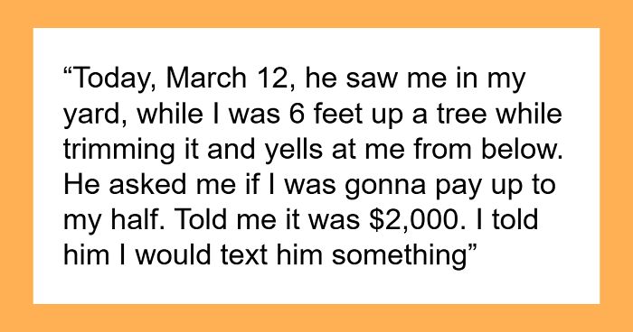 Man Refuses To Cough Up $2000 After Neighbor Replaces His Rotten Fence Without Any Agreement