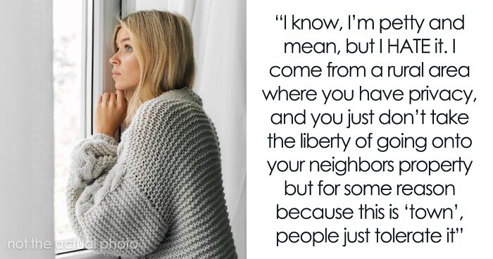 Homeowner Turns To Petty Tactics To Keep Annoyingly Clueless Neighbor Off Their Property