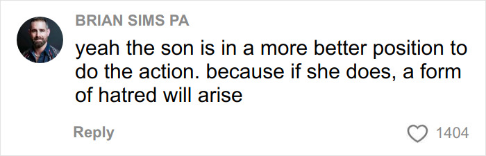 Comment from Brian Sims PA discussing a newlywed’s desperate call to a radio show about a hiding in a closet question.