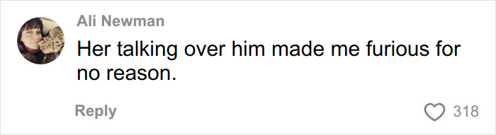 Screenshot of a social media comment expressing frustration, related to a newlywed's desperate call to a radio show. Screenshot of a social media comment expressing frustration, related to a newlywed's desperate call to a radio show.
