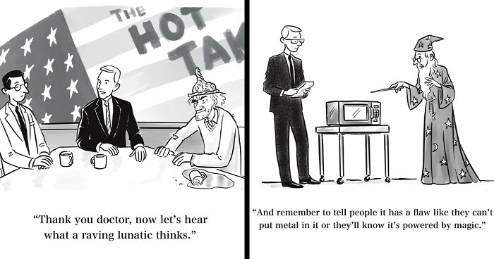 60 Witty One-Panel Cartoons That Show The World From A Funnier Angle