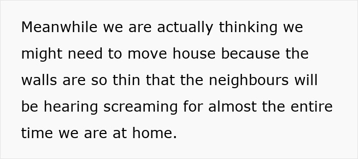 Text discussing the toll of daily screaming and meltdowns with a 3-year-old impacting family life.