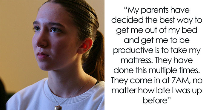 Parents Try To Cure Daughter’s Depression By Removing Her Mattress, Call Her “Lazy” For Sleeping In