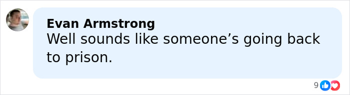 User comment by Evan Armstrong on social media, discussing the Slender Man attacker captured after nationwide manhunt. User comment by Evan Armstrong on social media, discussing the Slender Man attacker captured after nationwide manhunt.