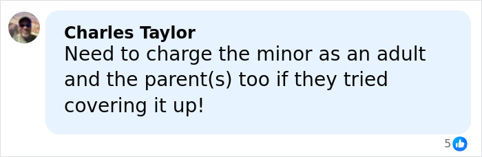 Comment by Charles Taylor urging charging the minor and parents if involved in cover-up after teen's body found on Carnival Cruise investigation. Comment by Charles Taylor urging charging the minor and parents if involved in cover-up after teen's body found on Carnival Cruise investigation.