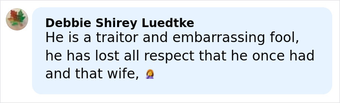 Comment from social media criticizing Meghan Markle for Veterans Day post involving Prince Harry.