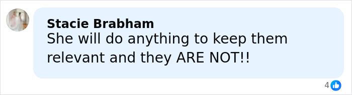 Comment criticizing Meghan Markle’s Veterans Day post for Prince Harry, discussing vets coming in second.