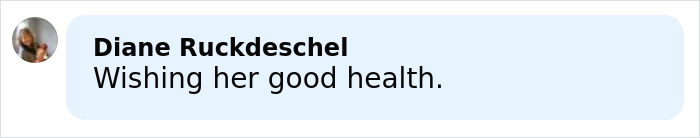 Comment by Diane Ruckdeschel expressing well wishes for Ariana Grande's health amid her diagnosis reveal on press tour. Comment by Diane Ruckdeschel expressing well wishes for Ariana Grande's health amid her diagnosis reveal on press tour.