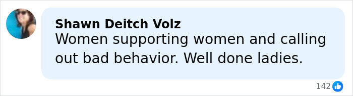 Comment from Shawn Deitch Volz supporting women calling out bad behavior amid Miss Universe drama involving Miss Mexico and VP's comment. Comment from Shawn Deitch Volz supporting women calling out bad behavior amid Miss Universe drama involving Miss Mexico and VP's comment.