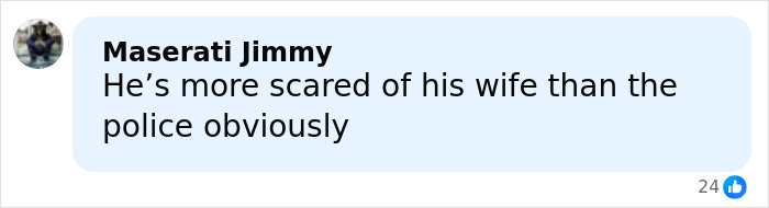 Comment highlighting fear of wife over police in discussion about missing football coach case mystery and new details. Comment highlighting fear of wife over police in discussion about missing football coach case mystery and new details.