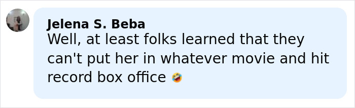 Comment discussing box office failure related to Sydney Sweeney’s project and PR damage control efforts. Comment discussing box office failure related to Sydney Sweeney’s project and PR damage control efforts.